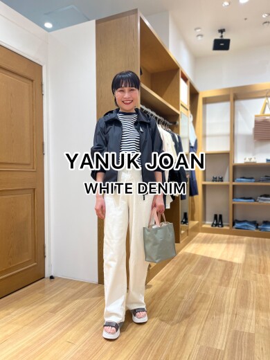 大人気YANUK White denim