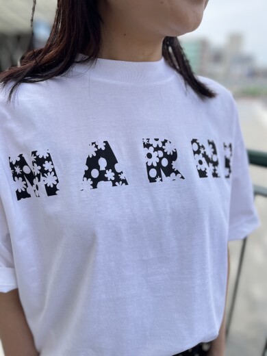 MARNIロゴTシャツ