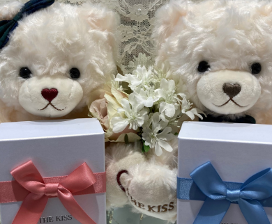THEKISSオリジナルベアちゃん🧸🤍