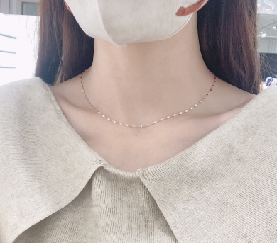 変色なし✨ピンクゴールドチェーン🌸