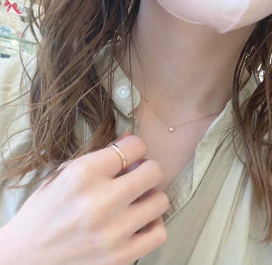 シンプルで大人かわいいK10ペア🤎