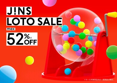 JINSのLOTO SALE実施中！