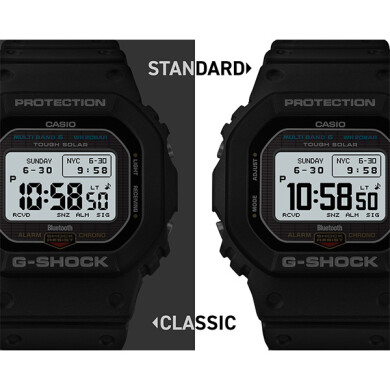 【G-SHOCK】視認性に優れた電波ソーラー腕時計のご紹介!