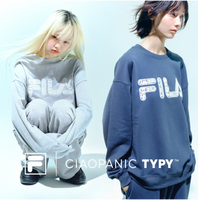 【9/19発売】FILA×CIAOPANIC TYPY