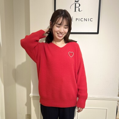 新作もちふわニット🍎‪‪‪❤︎‬