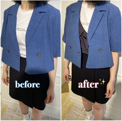 ＋１で垢抜け💡ねじりビスチェ🤍🔩