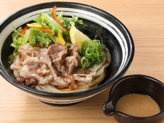 盛夏メニュー！！ 黒毛和牛焼きしゃぶうどん