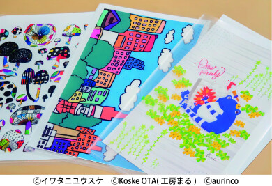 オリジナルクリアファイル