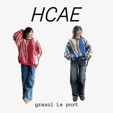 HCAE | 個性溢れるFRINGE KNIT TOP