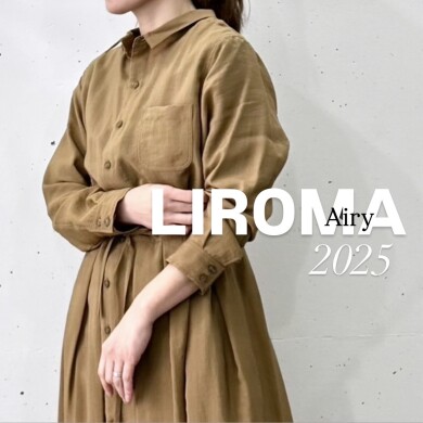 LIROMA × grasol Le port | LIROMA史上最高のエアリーシャツワンピース