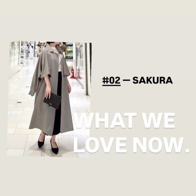 WHAT WE LOVE NOW. STAFF PICK UP — SAKURA