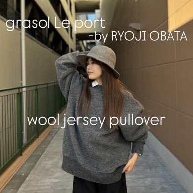 -by RYOJI OBATA | wool jersey pullover