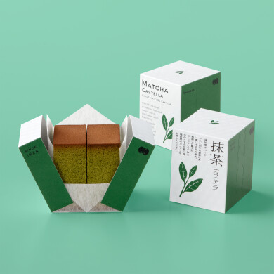 『フクサヤキューブ抹茶カステラ ギフトセット2個入』のご案内