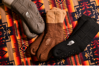 THE NORTH FACEルームソックス入荷!!