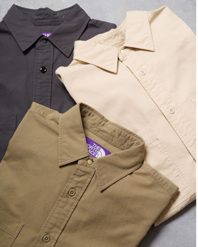 24FW THE NORTH FACE PURPLE LABEL新作シャツ入荷‼︎