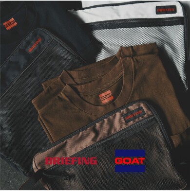 『GOAT（ゴート）× BRIEFING』Tシャツ