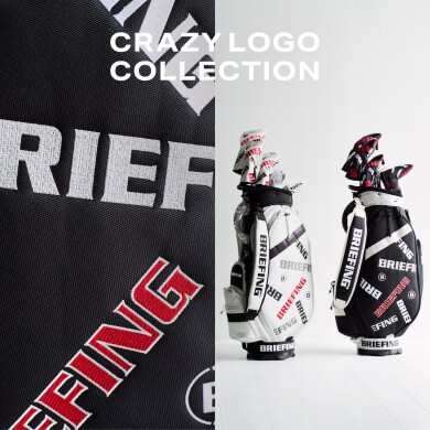 BRIEFING GOLF CRAZY LOGO COLLECTION