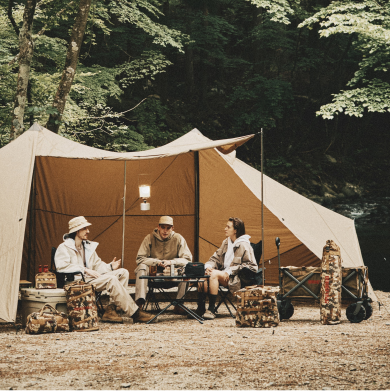 【OUTDOOR EQUIPMENT】NEW COLOR ”CAMOUFLAGE”