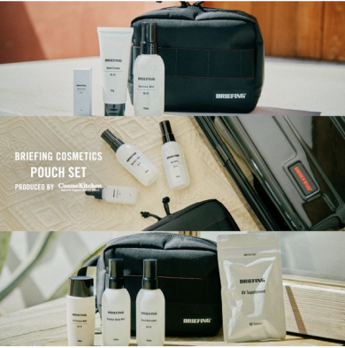 【COSMETICS POUCH SET】発売。