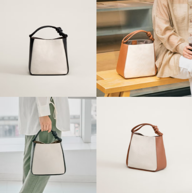 👜新商品👜キャンバス スクエアハンドバッグ 登場✨