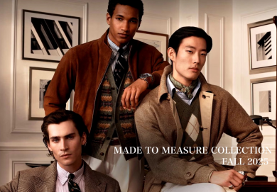 Polo Ralph Lauren オーダースーツ　〜Made to Measureスタート〜