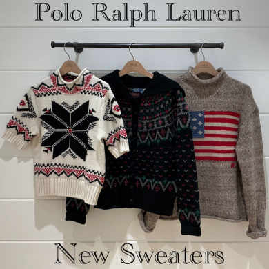 Women's Poloの新作セーターが入荷いたしました！