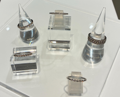 プラチナハーフエタニティリング💍