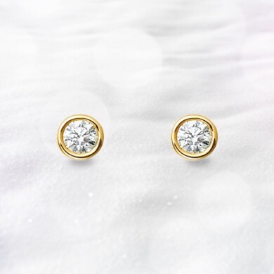 ダイアモンドピアス - Heart＆Cupid -