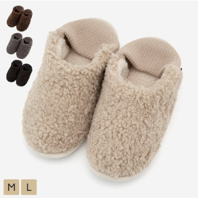 冷えが気になる方に! 拭ける撥水底で清潔に使えるバブーシュボア