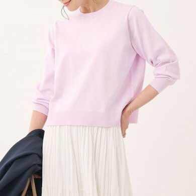 ウォッシャブルでお手入れ簡単！最旬春ニット