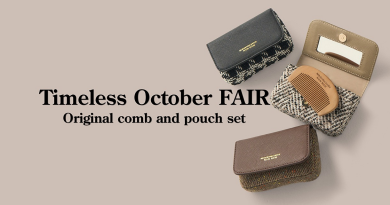 10月1日(木)～【Timeless October FAIR】 マドモアゼルノンノン オリジナルコーム付きポーチプレゼント