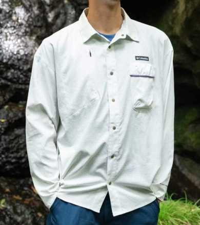 【コロンビア】夏山ハイクにおすすめ、涼感長袖シャツ！