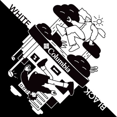 【コロンビア】BLACK & WHITE Good Foot Wear