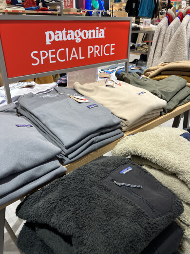 patagonia クリアランスセール