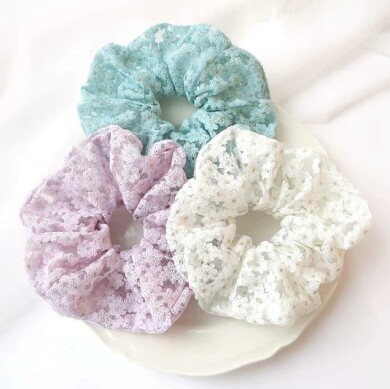 フラワーレースシュシュ🌼