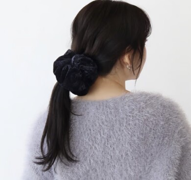 ベロアヘアアクセサリー🎀