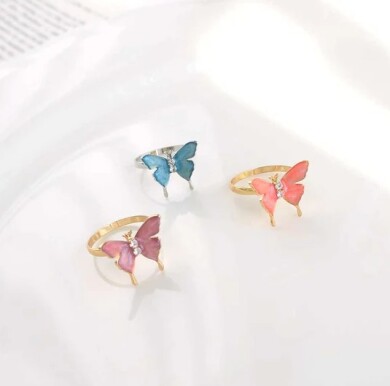 カラーバタフライリング🦋