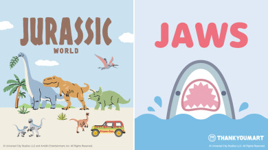 『ジュラシック・ワールド』『ジョース』とのコラボ雑貨が新登場！ 