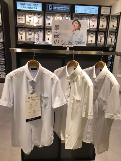 【新館 3F】いよいよ本番！半袖シャツのご紹介