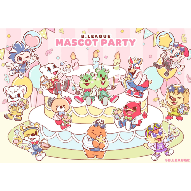 【予告】「B.LEAGUE MASCOT PARTY POP-UP SHOP in アミュプラザ長崎」が期間限定オープン！