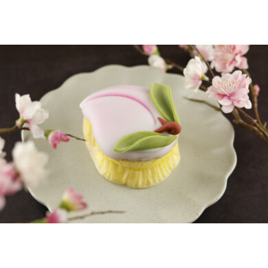 【文明堂総本店 桃カステラ)】