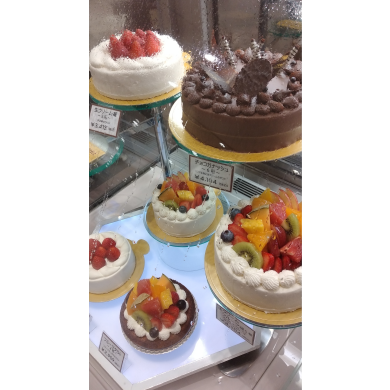 お誕生日ケーキはボンソアールで♪