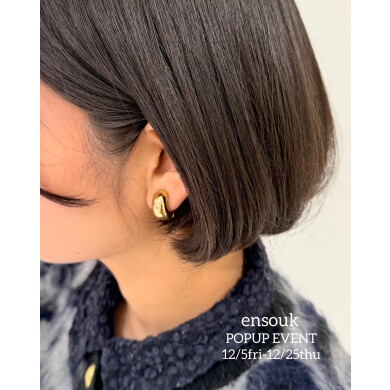 長時間付けていても痛くなりにくいイヤリング✨️