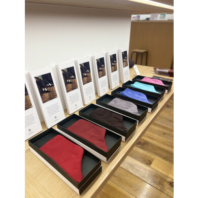 履いていることを忘れるような履き心地の『RANGL』🧦から、 Bishop(ミドル丈ソックス)が再入荷致しました💖