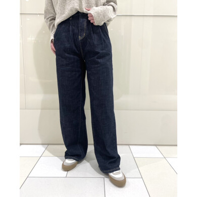 インディマークよりタックがポイントのウエストゴムデニムが入荷👖✨️