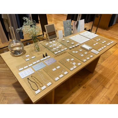 "HARIO" ガラスジュエリー　POP UP