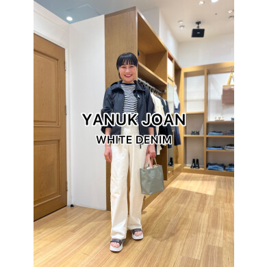 大人気YANUK White denim