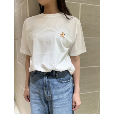 MAISON KITSUNE ワンポイントTシャツ