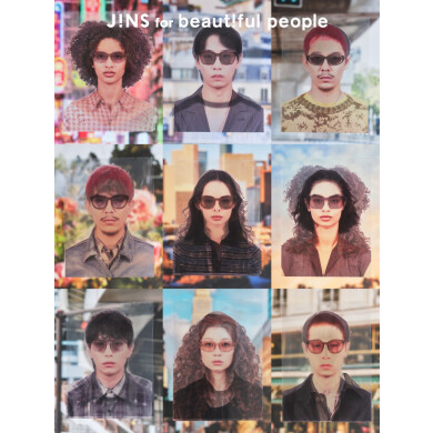 JINS for beautiful people コラボサングラス第2弾発売！