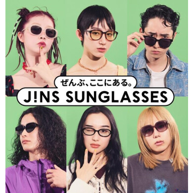 JINS SUNGLASSES、絶賛展開中！